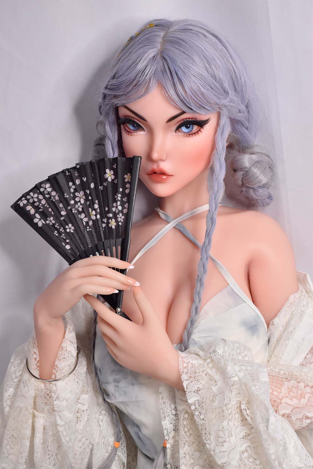 ElsaBabe Aikawa Iori Anime Silicone Sex Doll – 148cm Posable Metal Skeleton - Image 3