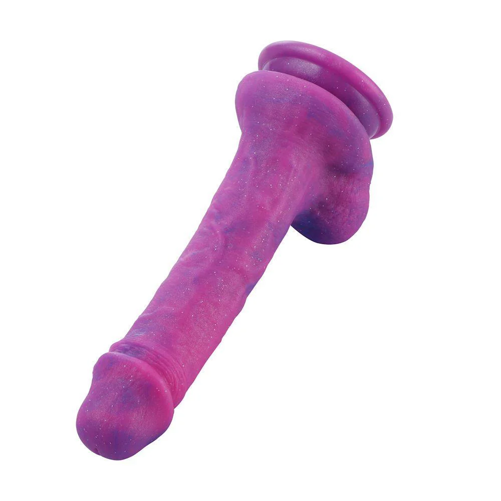 HiSmith 8.4" Purple Silicone Dildo - Image 11