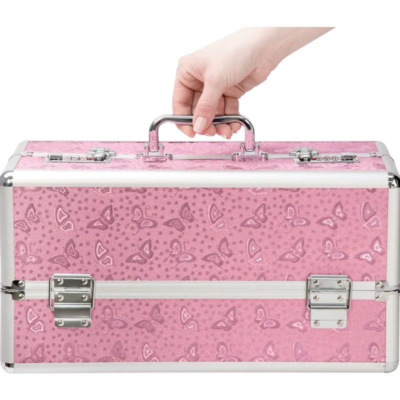 Lockable Large Vibrator Case Pink - Image 25