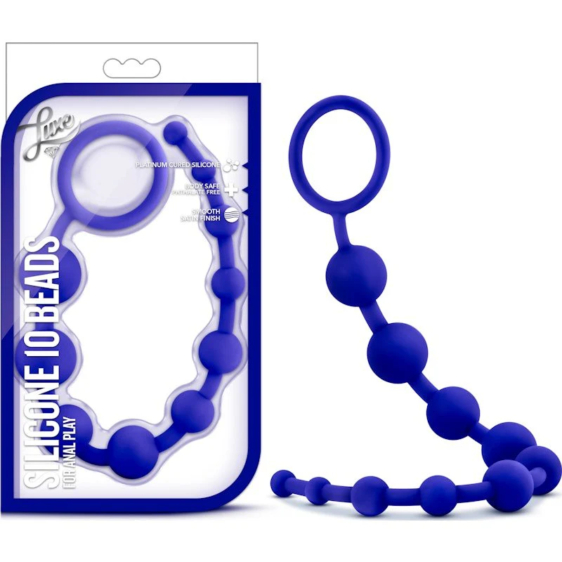 Luxe Silicone 10 Beads Indigo - Image 27